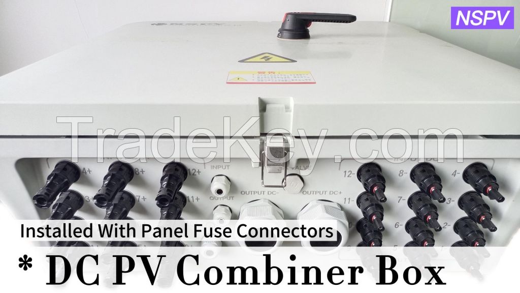 Iterative Solar Combiner Box DC Solar String Box PV Combiner