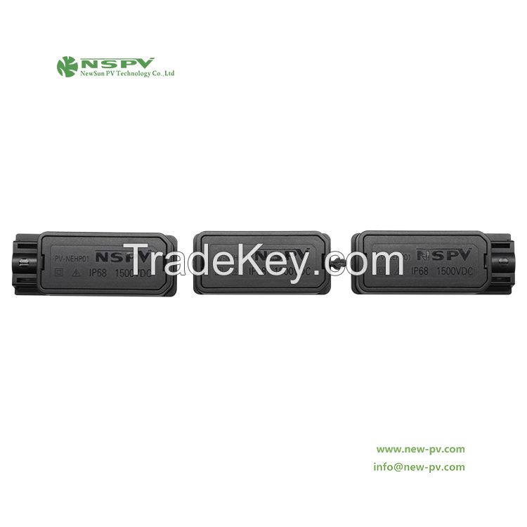 Solar PV Junction Box Split Solar Panel Junction Box For Solar System Protection