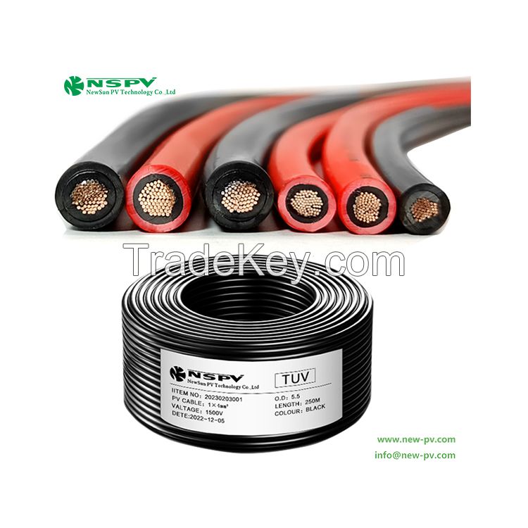 Best Wire for Solar Panels 6mm Solar Panel Wire 4mm 10mm DC Cable Wire for Solar System