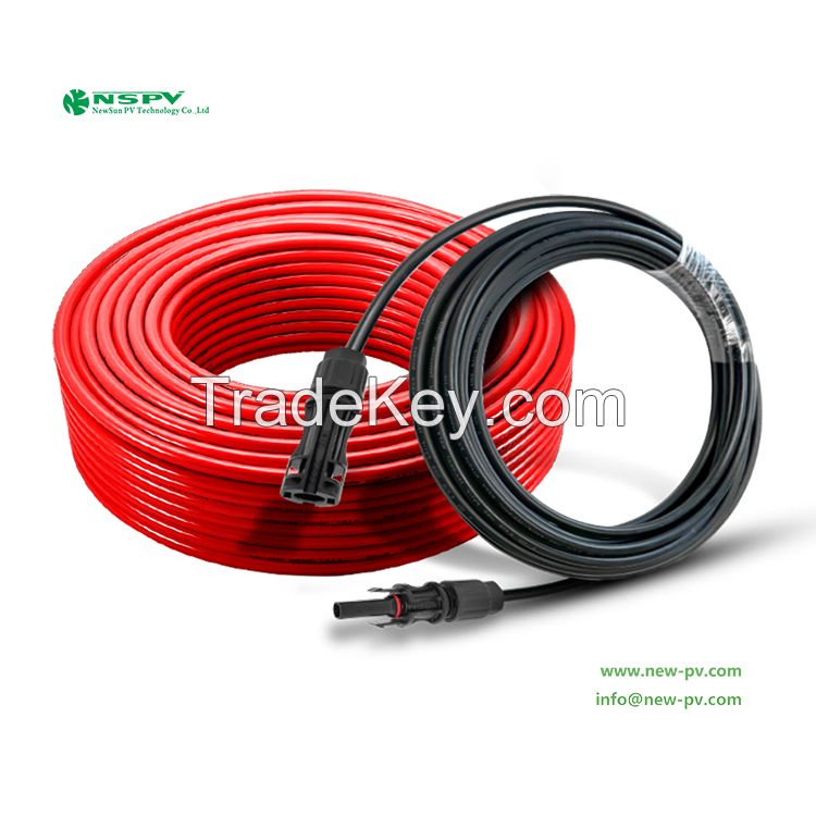 PV Solar dc cable PV solar wire 2.5mm2 4mm2 6mm2 10mm2 1500V PV1-F 1000V