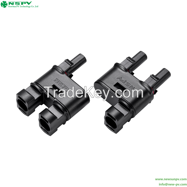 Solar PV4.0 1500VDC 2 To 1 Branch Connector Photovoltaic Branch Connector For Solar Energy System