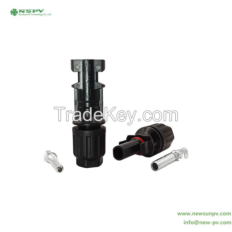 TUV Solar Wire Connectors PV Cable Connector Compatitable With mc4 Evo2 Connector 1000VDC 1.5-6mm2 Solar Connectors