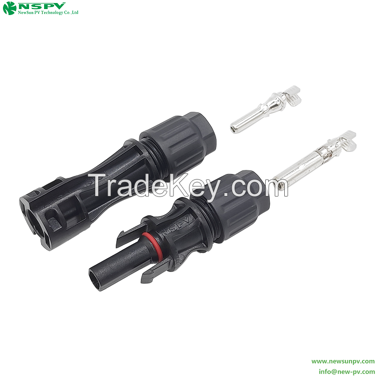 TUV 1500VDC Solar Wire Connector PV Cable Connector For Solar System Stable Connection