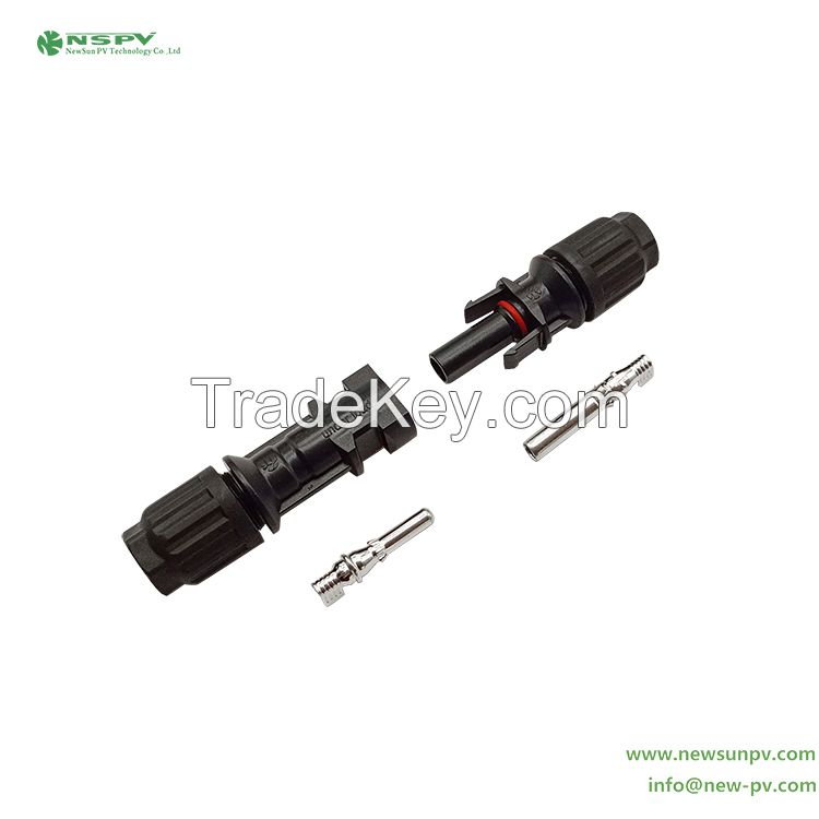 TUV Solar Wire Connectors PV Cable Connector Compatitable With mc4 Evo2 Connector 1000VDC 1.5-6mm2 Solar Connectors