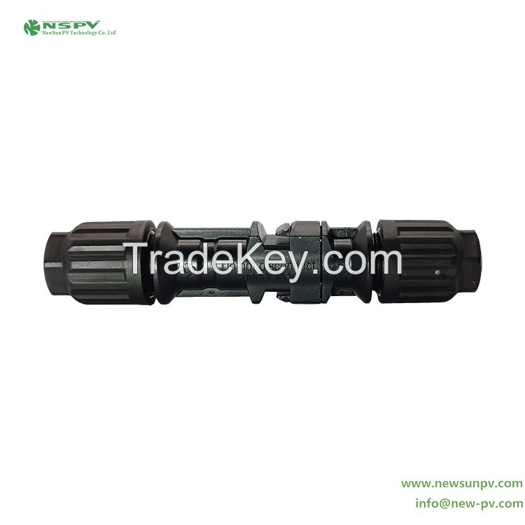 TUV Solar Wire Connectors PV Cable Connector Compatitable With mc4 Evo2 Connector 1000VDC 1.5-6mm2 Solar Connectors