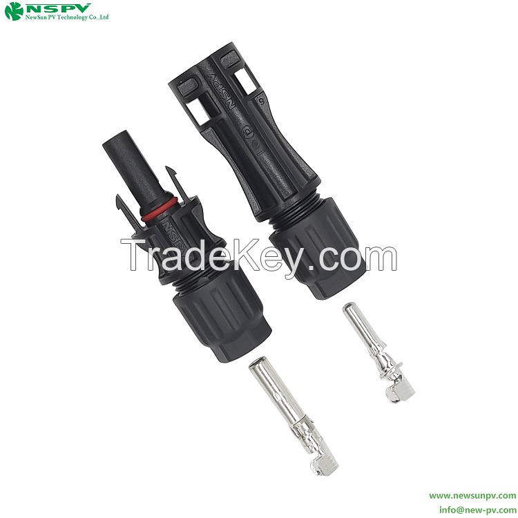 1500VDC Solar Cable Connector PV Electrical Connector Waterproof 35A Solar Connector