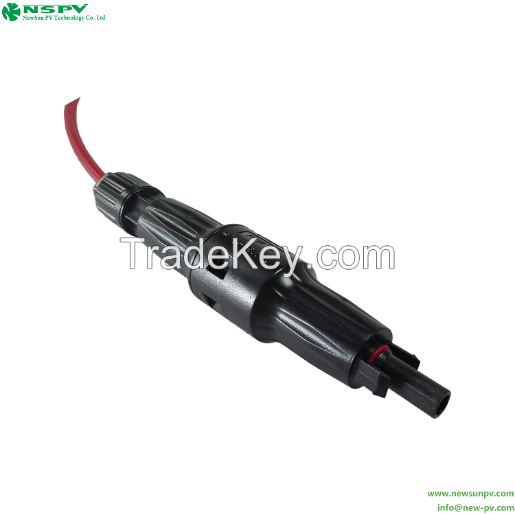 TUV Certified Solar Fuse Holder Fast To Replace Inline Fuse 1500VDC IP68 Waterproof PV Fuse Holder