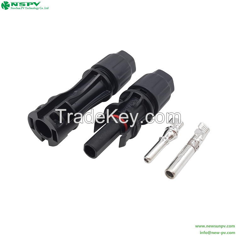 1500VDC 60A Solar Cable Connector IP68 Waterproof Photovoltaic Cable Connectors For Solar Energy System