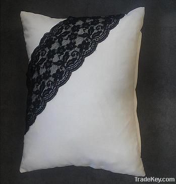 fashion cushion with lace