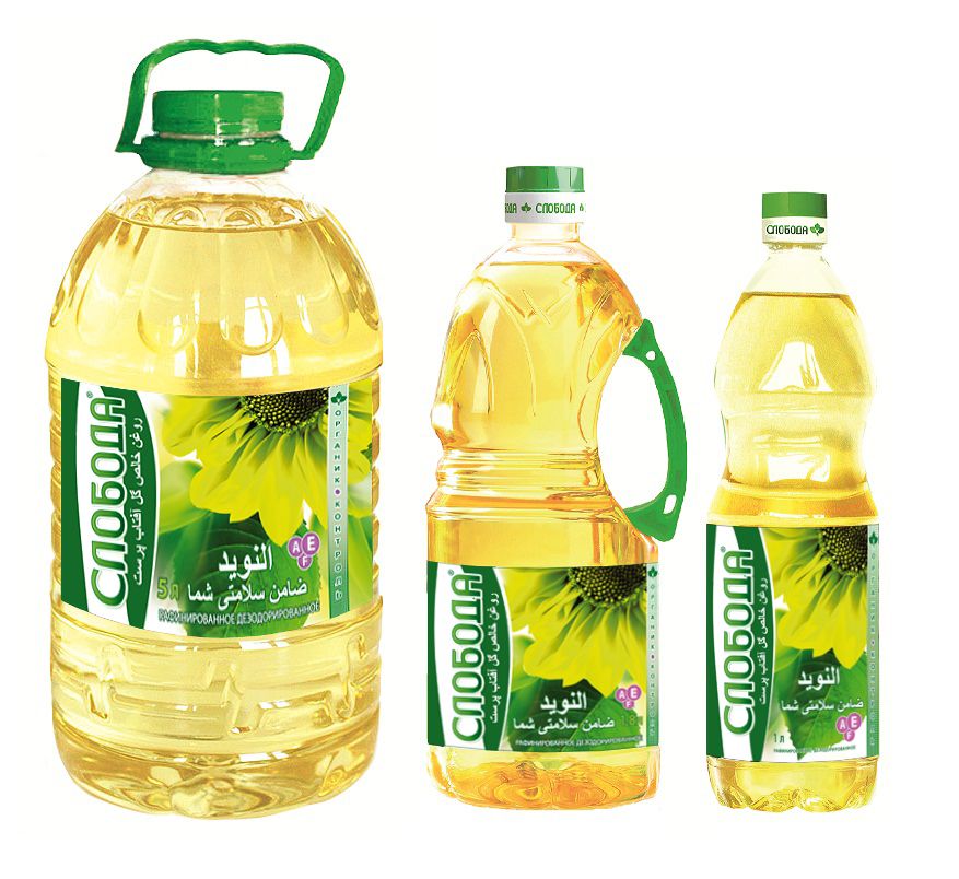 100% Pure Refined Sunflower Oil