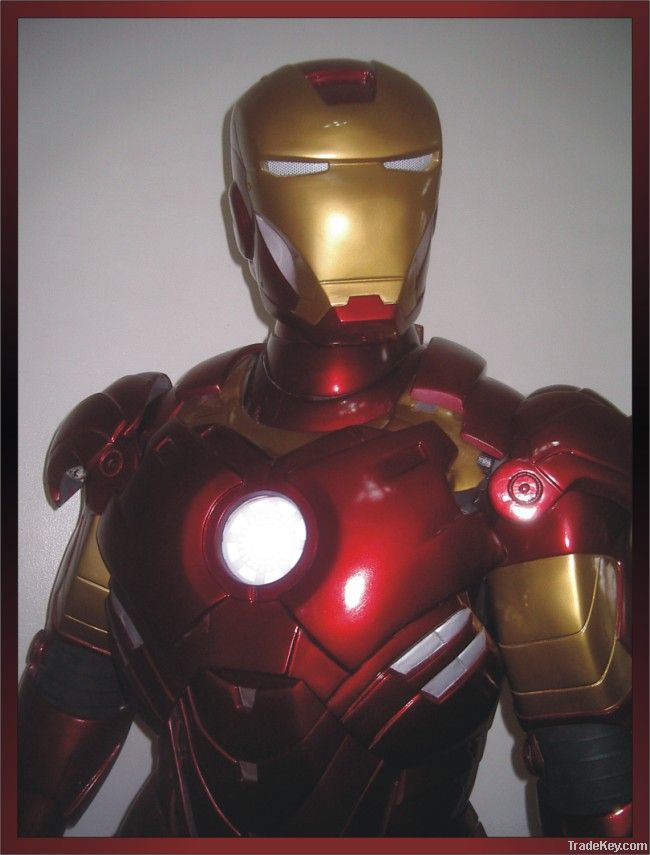 Iron Man Mk 4 Fiberglass Adult Standard Edition Armor Promo Costume