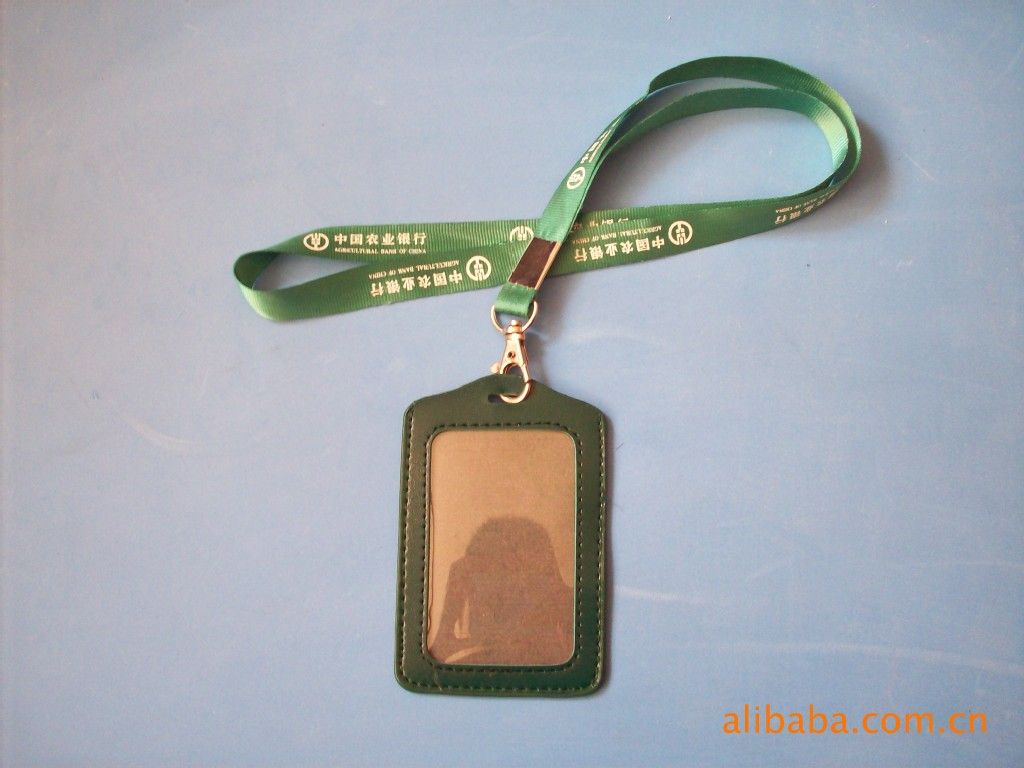 leather neck id card holder with lanyard ,pvc card,pvc hard plastic card,pvc card set,pvc set,plastic set