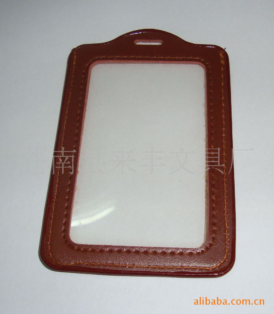 leather neck id card holder with lanyard ,pvc card,pvc hard plastic card,pvc card set,pvc set,plastic set