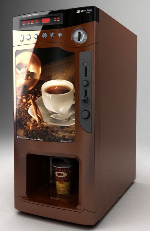 automatic coffee vending machine