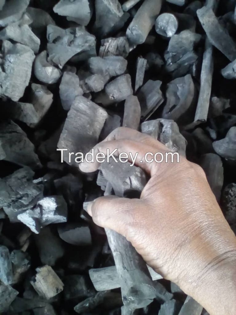 Hardwood charcoal from Nigeria