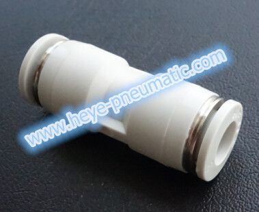 HPG Unequal Union  White Pneumatic Fitting
