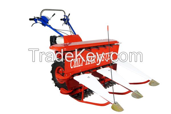 Mingyue factory direct chili harvester& grain rie wheat harvester