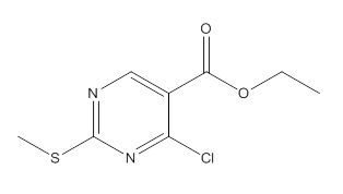 Ethyl 4-chloro-2-(methylthio)pyrimidine-5-carboxylate