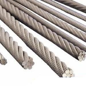 galvanized steel wire rope 6*7+FC