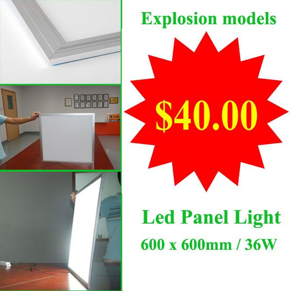 Promotion!!! 600*600-36W led panel light