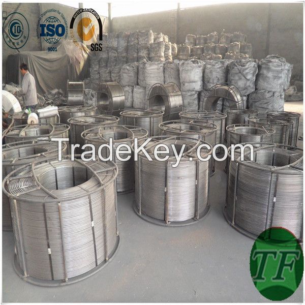 Export Calcium Iron /CaFe cored wire at China Factory Price