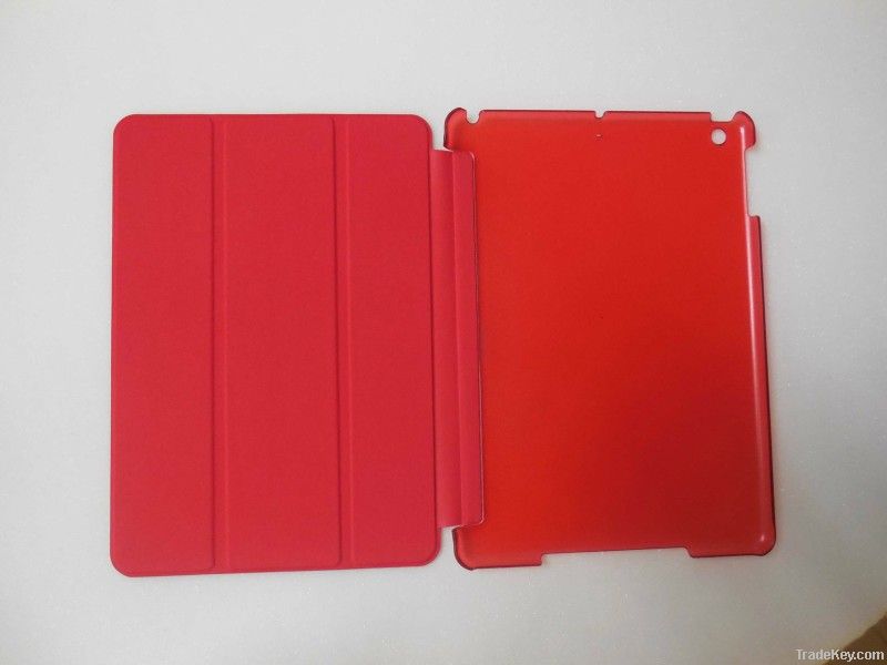 new arrival for ipad air pu leather case