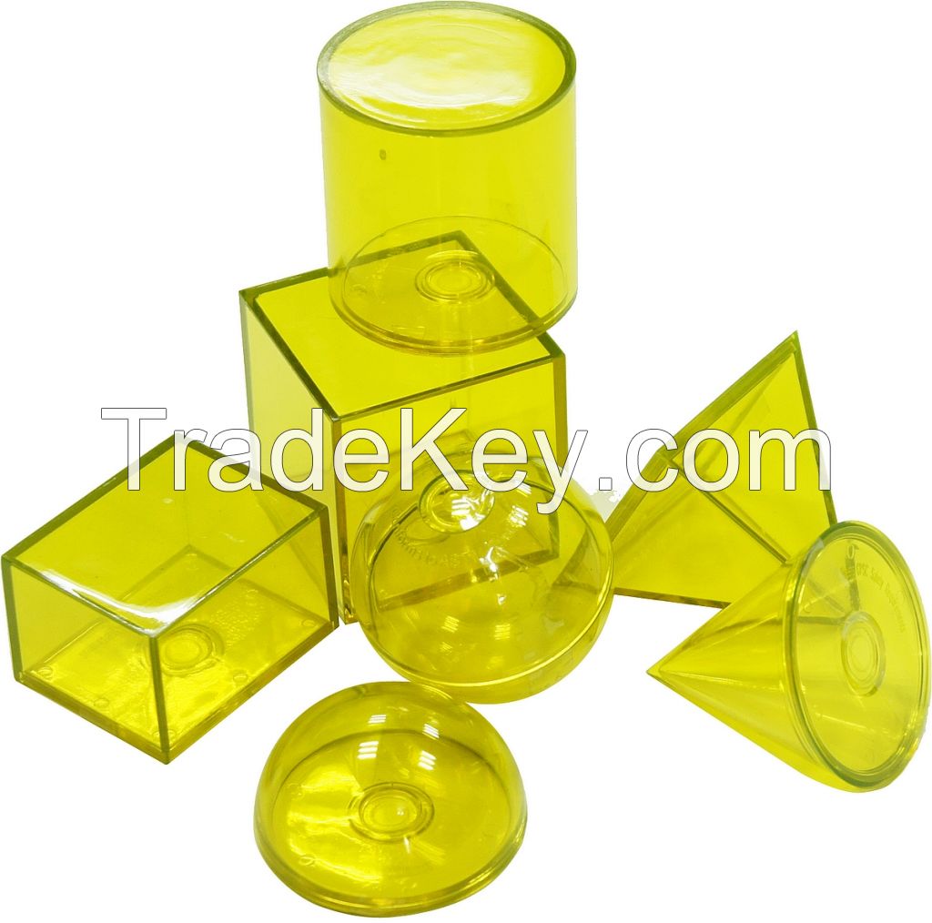 Plastic geometry , math geometry set, educational toys