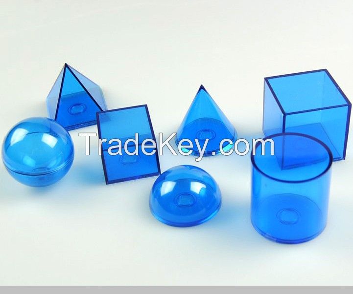 Plastic Geometry , Math Geometry Set, Educational Toys