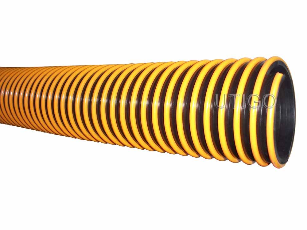 PVC corrugated heavy duty suction hose