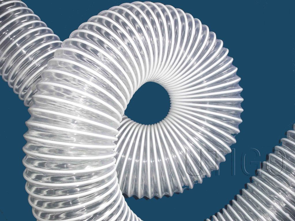 PVC steel wire spiral hose pipe