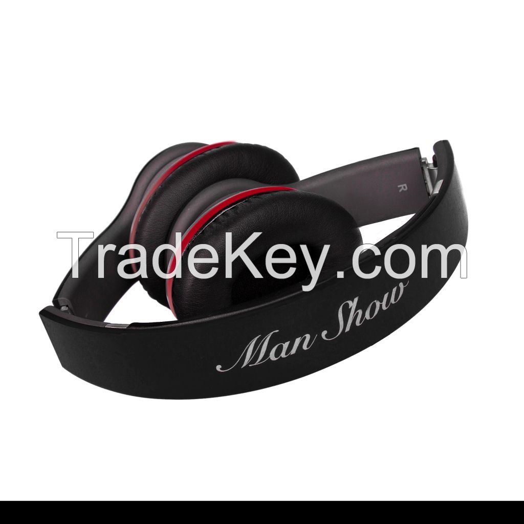 Manshow Fashionable Fold-Able High Definition Headphone