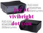 Hot Selling new model PLED-W300 series 2800lumens led usb projector, hdmi projector, tv projector