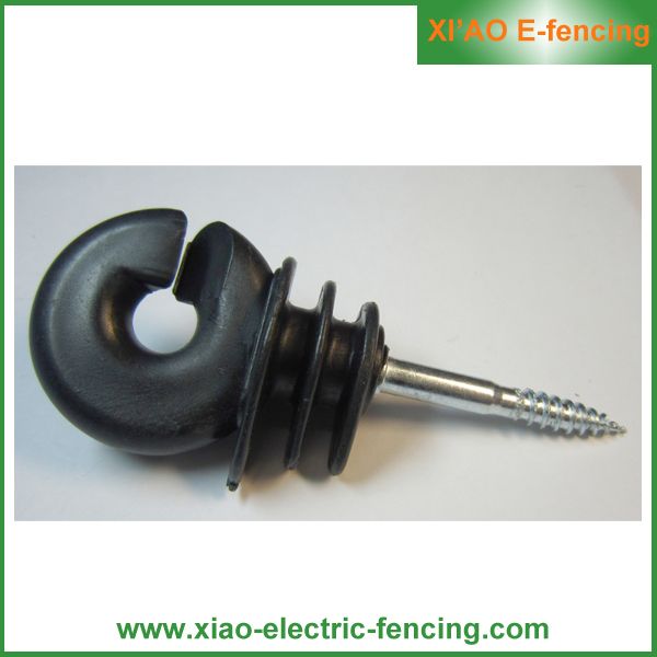 Wood Post Screw Electric Fencing Insulator