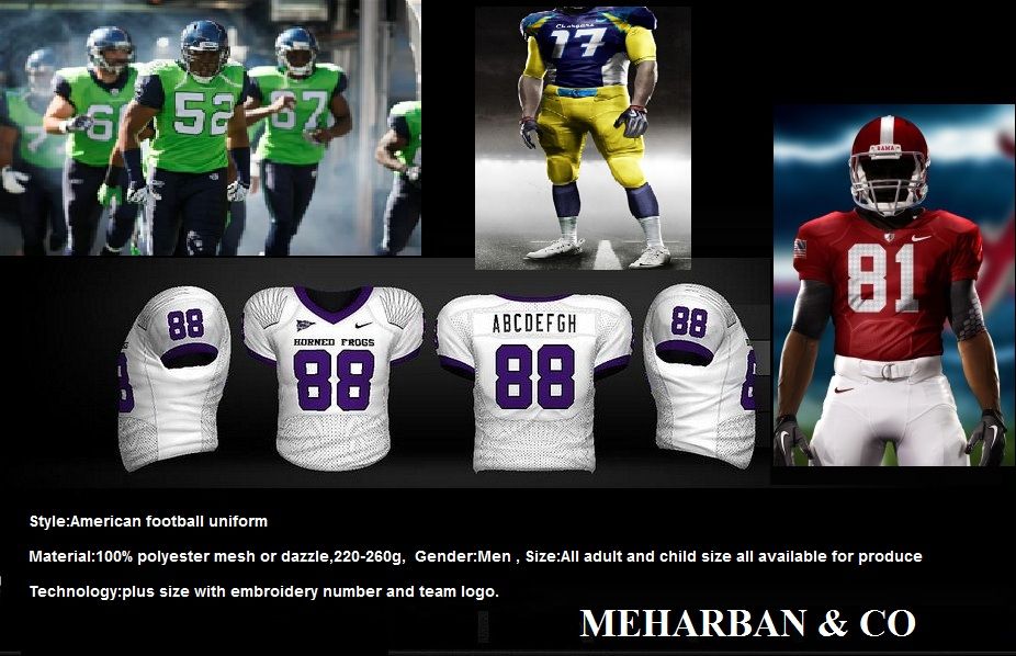 American Football Uniforms