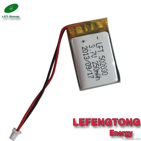 Batteries 250mAh rechargeable High quality china lipo battery