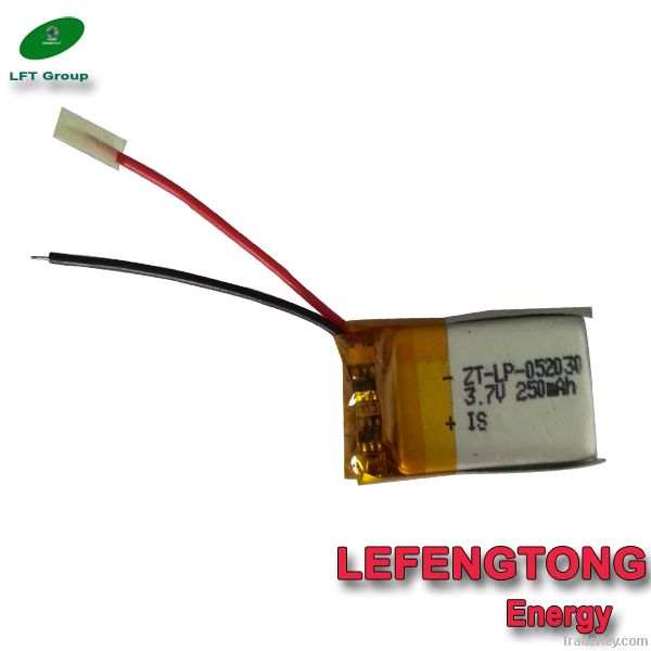 Shenzhen battery li-polymer 3.7v battery for bluetooth products