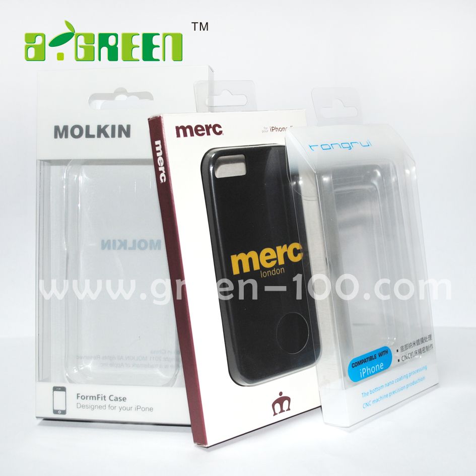 Plastic Packaging Box For Phone Case, Clear Plastic Cell Phone Case Packaging