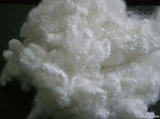 7dx64mm Hollow Conjuaged Siliconized Polyester Staple Fiber/15dx64mm