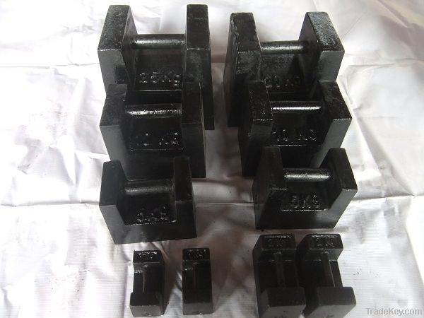 cast iron test weights calibration mass 20kg M1 with grip handle