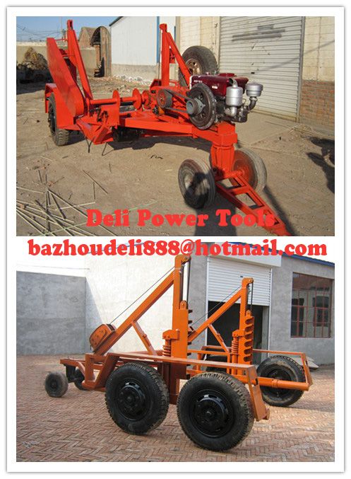 Drum Trailer,Cable Winch,Cable Drum Trailer