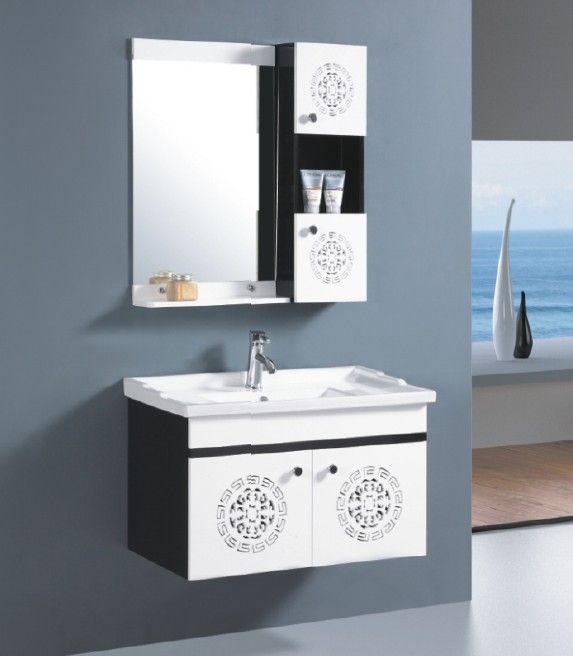 black & white bathroom vanity Made in China Hangzhou model:251