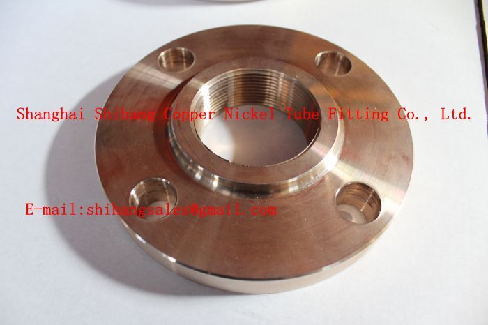 Copper Nickel Threaded Flange 7060X ANSI/ASME/EEMUA