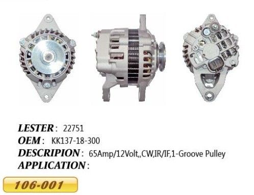 car alternator suitable for Kia Pride