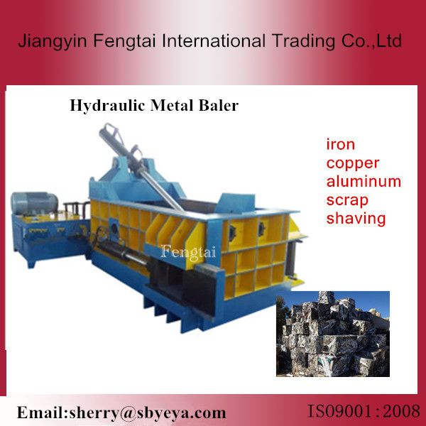 Hydraulic scrap metal baler supplier