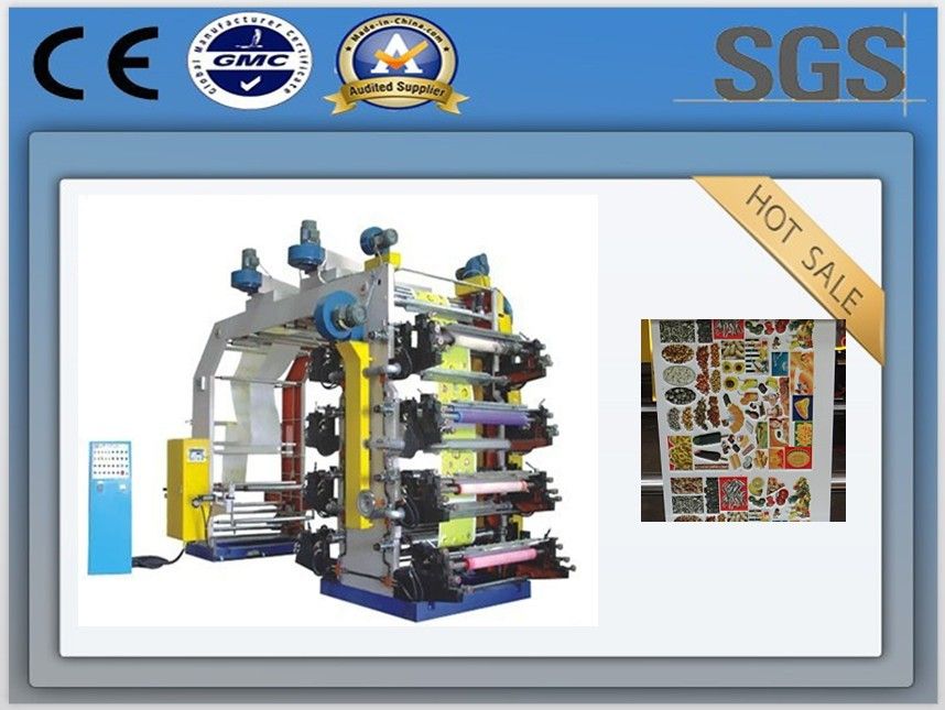 Super High Speed Stack Type 8 Color Flexo Printing Machine