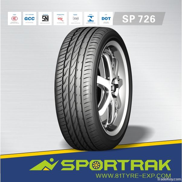 Passenger car radial tire high performance