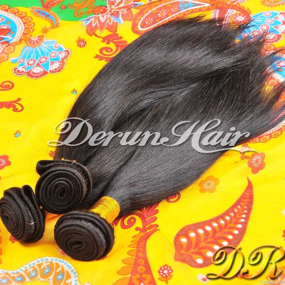 Straight Virgin Human Hair Weft