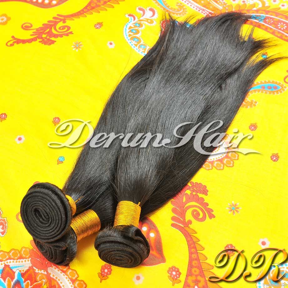 Straight Virgin Human Hair Weft