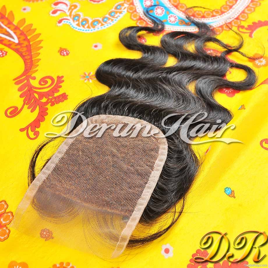 Body Wave Lace Closure Free Parting/Middle Parting