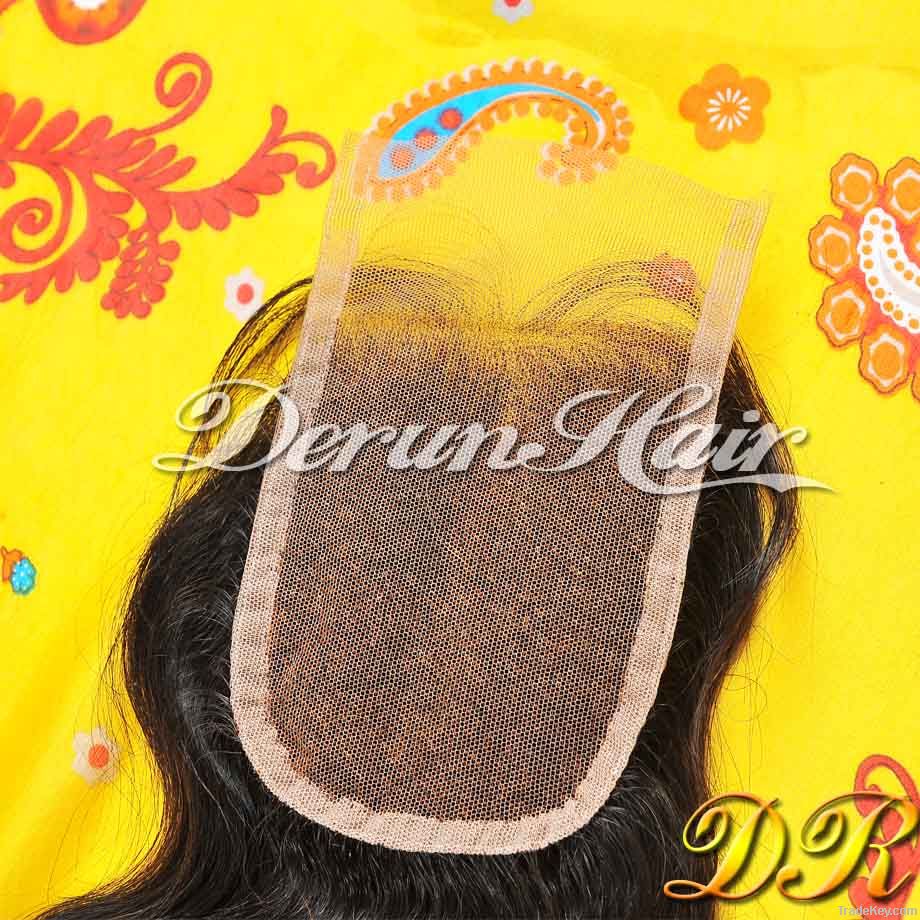 Body Wave Lace Closure Free Parting/Middle Parting